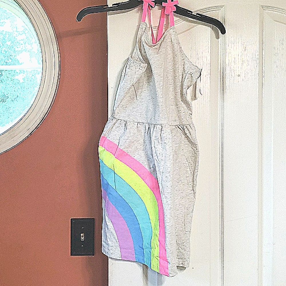 NWT CARTERS GIRLS SUN🌞 DRESS 100% COTTON 🎭SZ 10/12